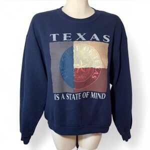 Texas State of Mind Navy Sweater